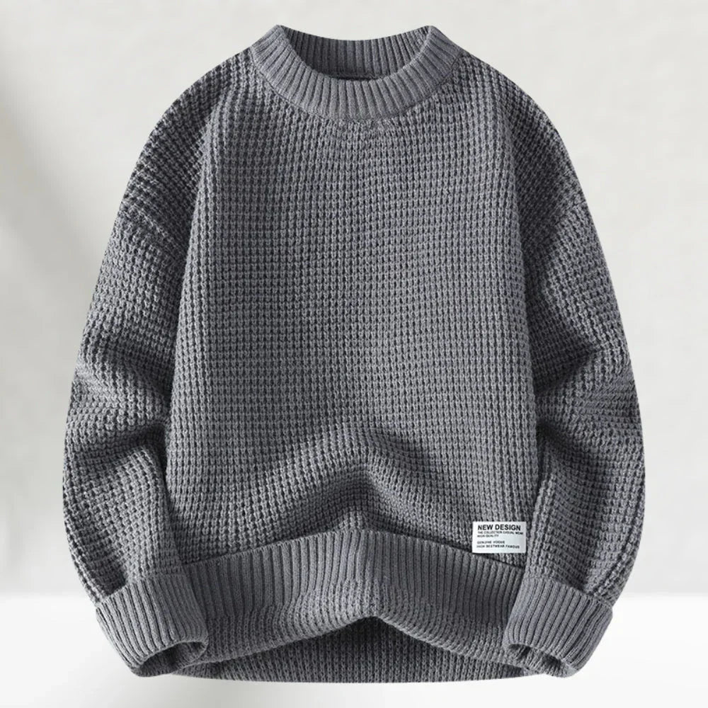 Larkon | Men’s Classic Crew Neck Knitted Jumper