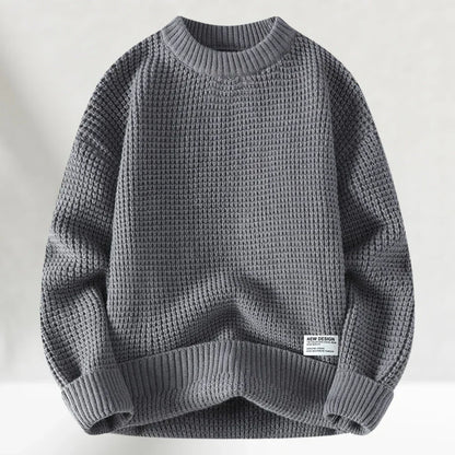 Larkon | Men’s Classic Crew Neck Knitted Jumper