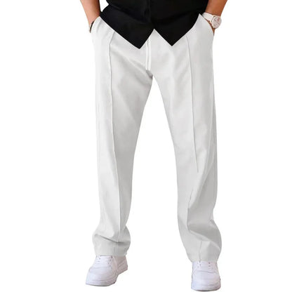 Calder | Men’s Relaxed Straight-Leg Drawstring Trousers