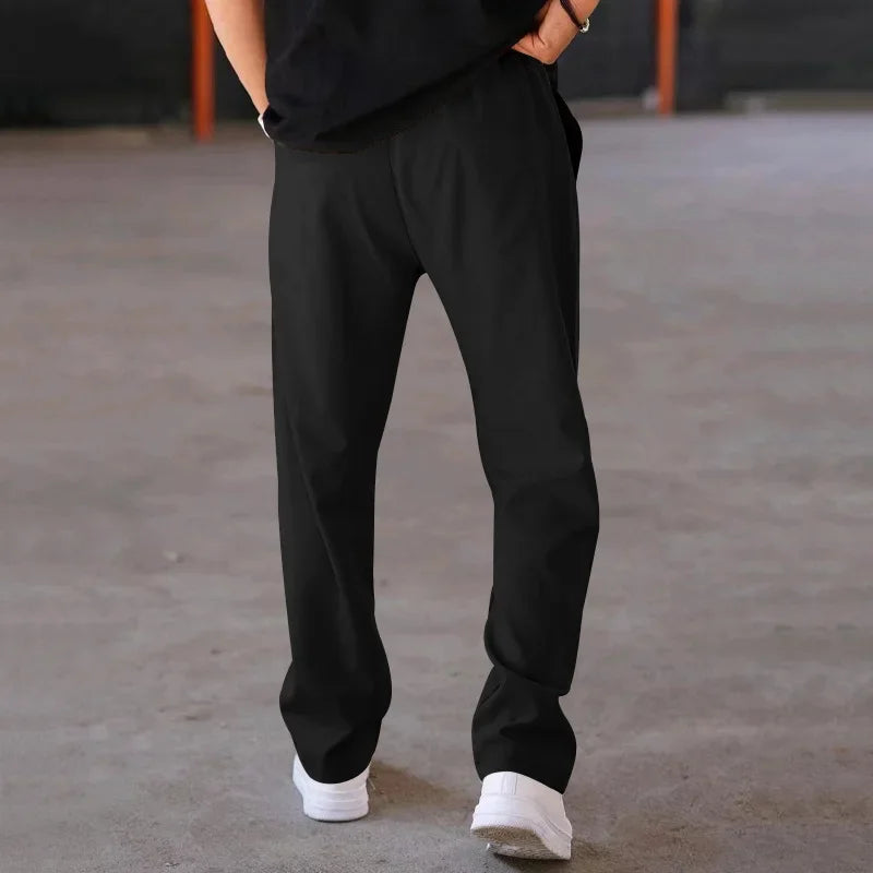 Calder | Men’s Relaxed Straight-Leg Drawstring Trousers