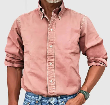 Norvale | Men’s Classic Button-Down Shirt with Smart Collar