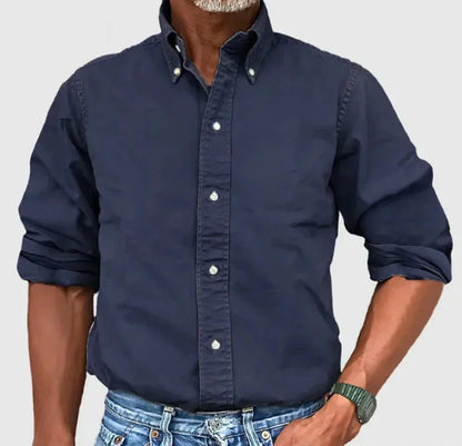 Norvale | Men’s Classic Button-Down Shirt with Smart Collar