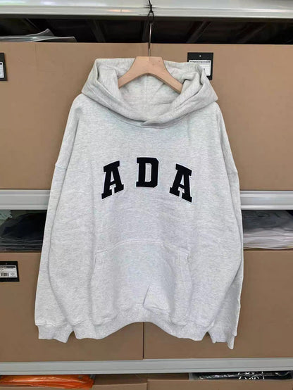 ADA Oversized Hoodie – Relaxed Fit Casual Pullover
